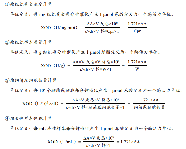 黄嘌呤氧化酶（XOD）活性检测试剂盒图2