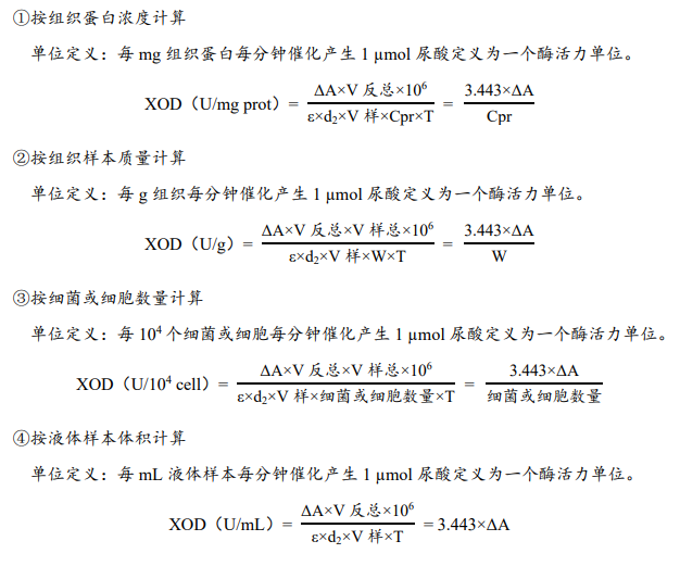 黄嘌呤氧化酶（XOD）活性检测试剂盒图3